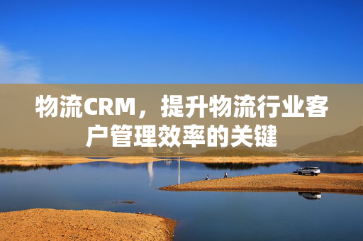 物流CRM，提升物流行业客户管理效率的关键