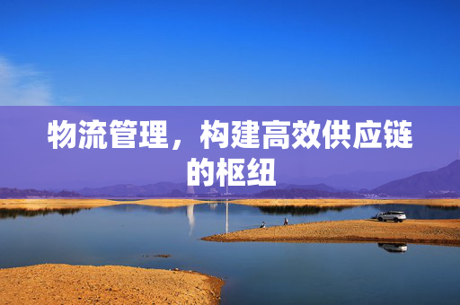 物流管理，构建高效供应链的枢纽