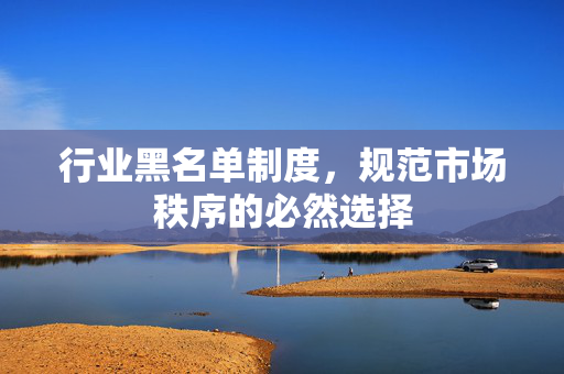 行业黑名单制度，规范市场秩序的必然选择